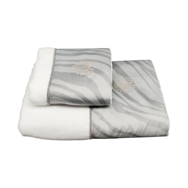 Pair of towels Macro Zebrage Roberto Cavalli 92606