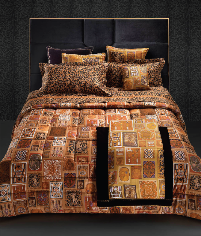 Decorative pillow Camel Stamps Roberto Cavalli 2009877