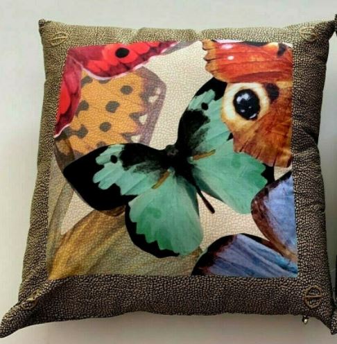 Borbonese Butterfly cushion L10