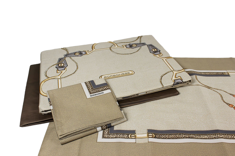 Completo copripiumino Borbonese Ascot L01
