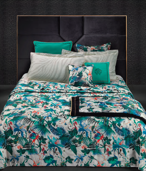 Jogo de cama casal com capa de edredon Forest Roberto Cavalli 2012931