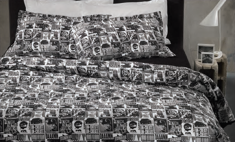 Комплект постельного белья с пододеяльником Graphic Pattern Diesel 2010324