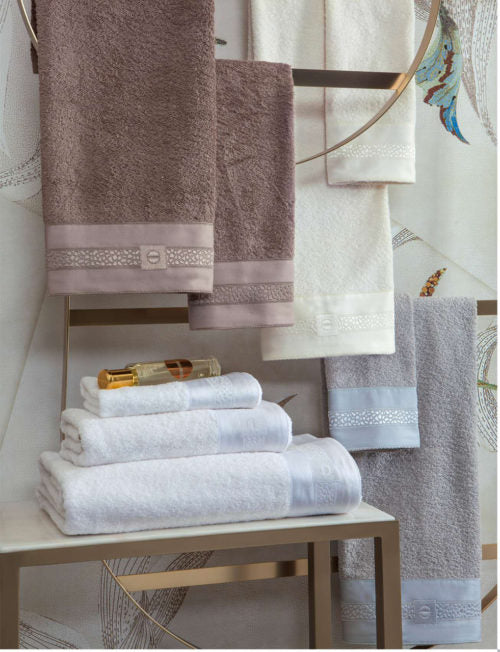 Towels set 2 pieces Borbonese HERITAGE S02