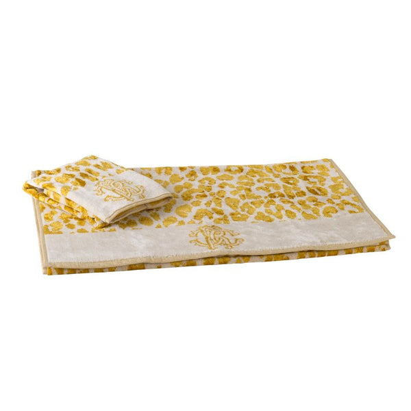 Ensemble de serviettes 2 pcs. Snow Leopard Gold ROBERTO CAVALLI 2007014