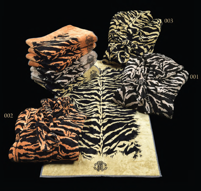 ショールカラーのローブ Painted Tiger Roberto Cavalli 2013727