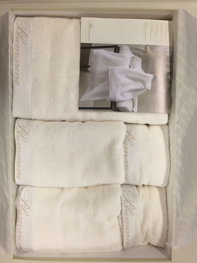 Jogo de toalhas 5 peças. Spa Blumarine 79472