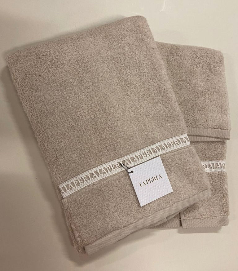 Coppia asciugamani Macrame La Perla 251458