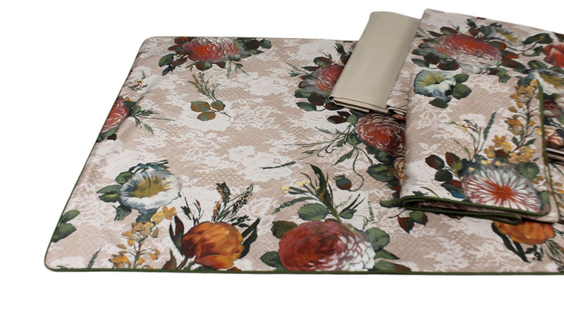Двуспальный комплект постельного белья с пододеяльником Bouquet La Perla 251460