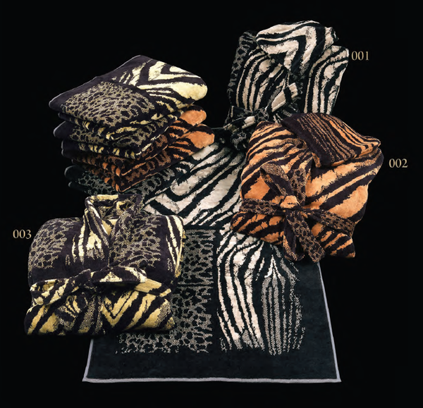 Ρόμπα με γιακά σάλι African Zebra Roberto Cavalli 2013757