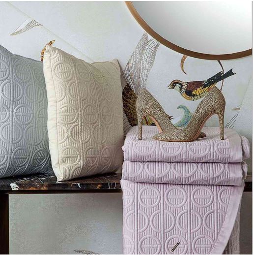 Quilt ricamato Borbonese BON TON L03
