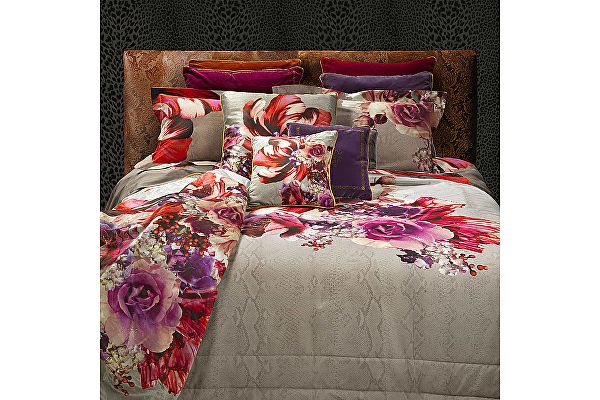 Parure de lit avec housse de couette Bouquet Pyton ROBERTO CAVALLI 42091