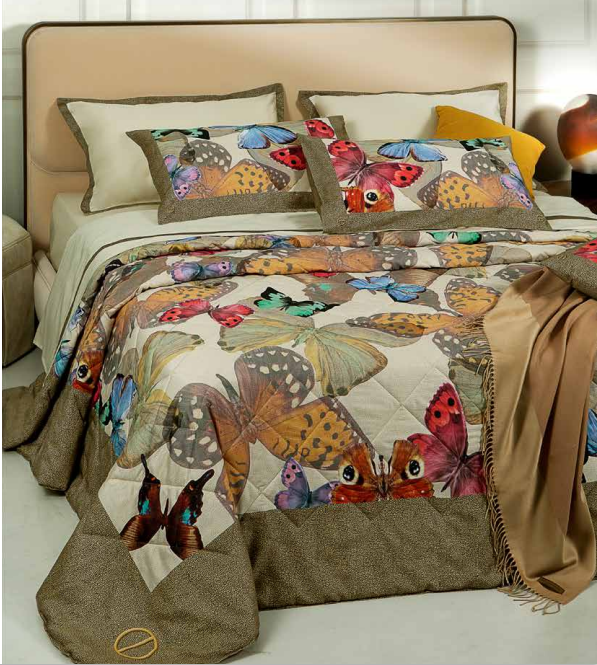 Quilt Borbonese Butterfly L03