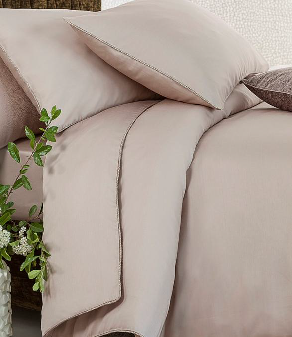 طقم أغطية سرير مع غطاء لحاف Borbonese FINE OP L01