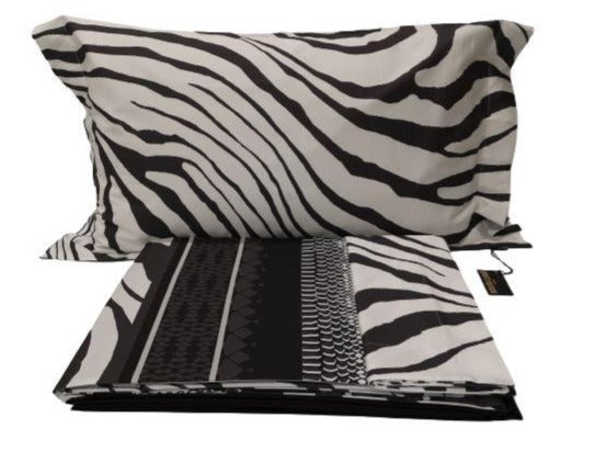 Juego de cama Frame Zebrage ROBERTO CAVALLI 88335