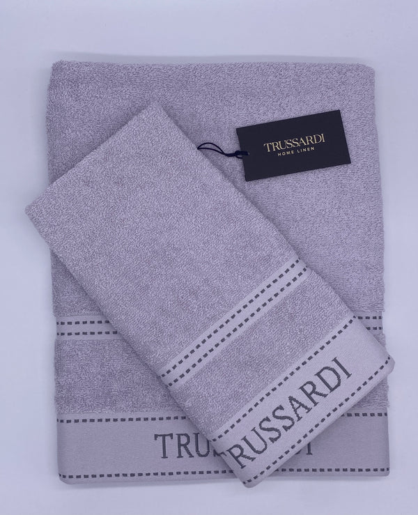 A pair of towels Ribbon Trussardi 80339