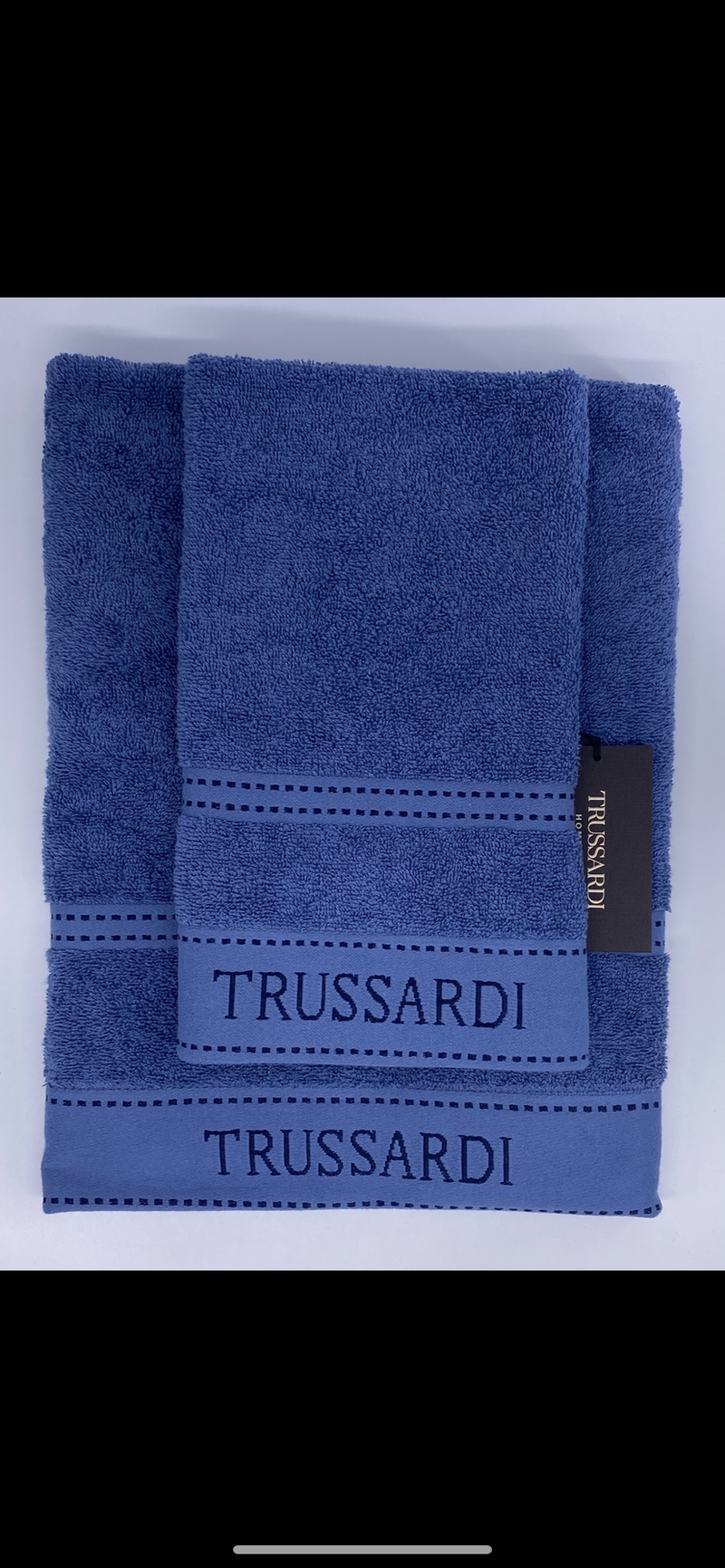 Пара полотенец Ribbon Trussardi 80339