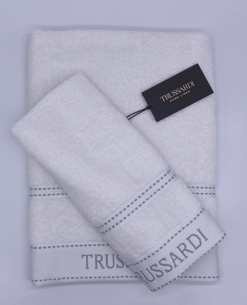 Пара полотенец Ribbon Trussardi 80339