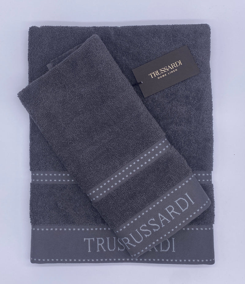 Пара полотенец Ribbon Trussardi 80339