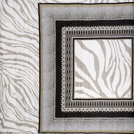 Copriletto Frame Zebrage Roberto Cavalli 88346