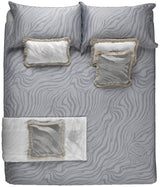 طقم أغطية سرير مع غطاء لحاف Macro Zebrage Roberto Cavalli 88374