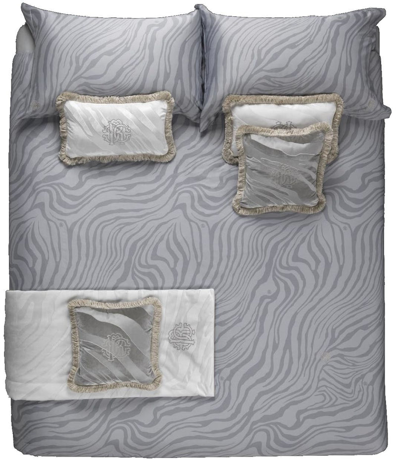 طقم أغطية سرير مع غطاء لحاف Macro Zebrage Roberto Cavalli 88374