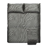 Jogo de roupa de cama com capa de edredon Macro Zebrage Roberto Cavalli 88374