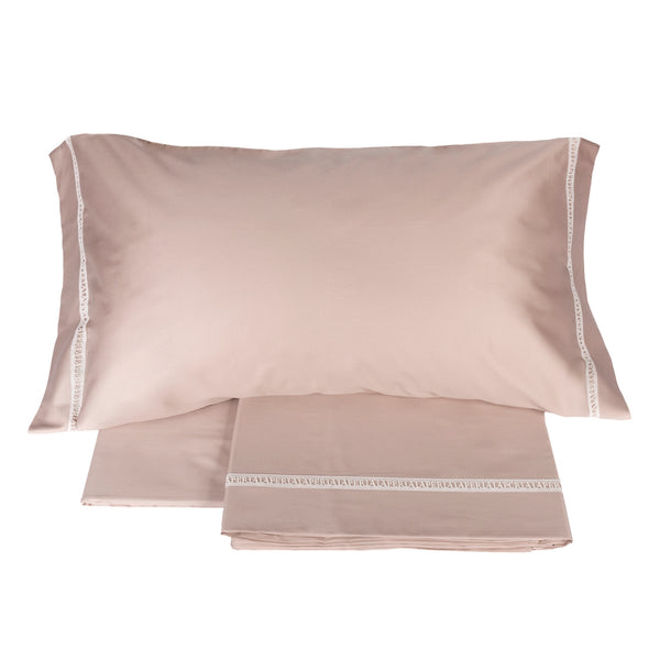 Jogo de roupa de cama com capa de edredon Macrame La Perla 251503