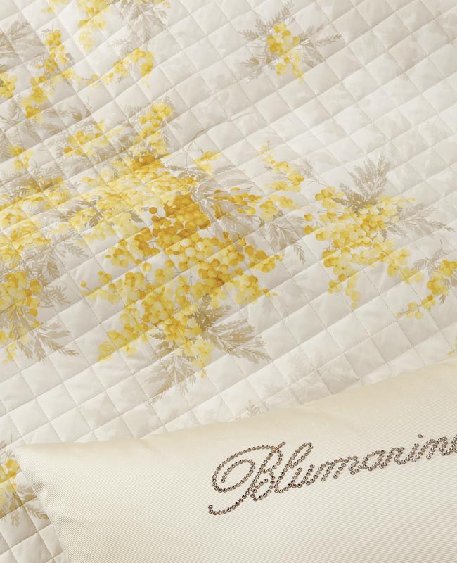 Couvre-lit pour lit double Mimosa Blumarine 74704