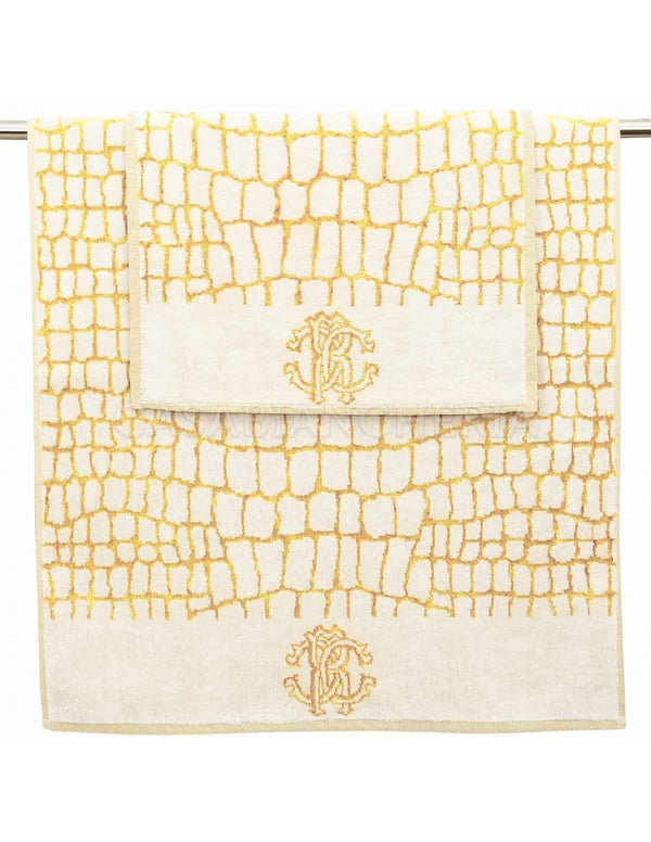 Σετ πετσέτες 2 τμχ. Cocco Gold Roberto Cavalli 2007006