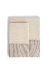 Coppia asciugamani Macro Zebrage Roberto Cavalli 92606