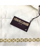 Jogo de roupa de cama com capa de edredon New Gold Roberto Cavalli 62666