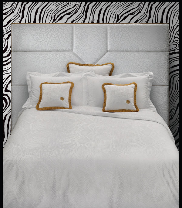 Двуспальный комплект постельного белья White Python Roberto Cavalli 2006774